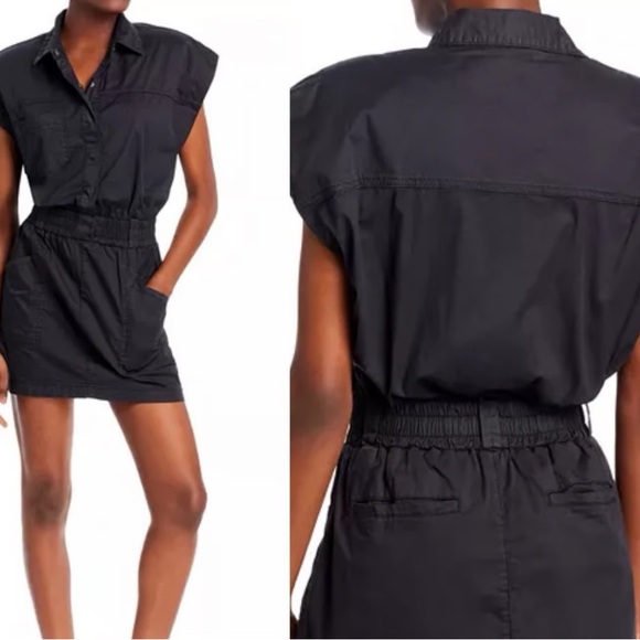 Pistola Black Rosie Mini, Smocked Waist Dress - Picture 4 of 7